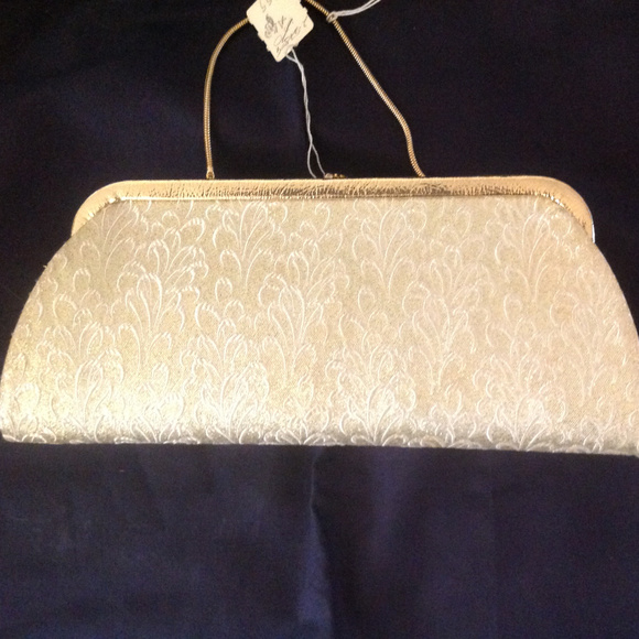 Vintage Gold Clutch Purse - Picture 1 of 3